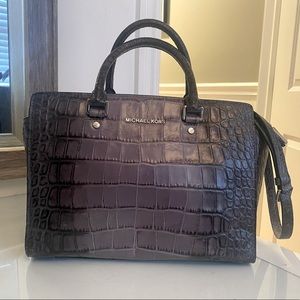 Michael Kors snake skin purse